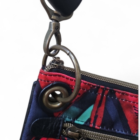 Desigual Floral Vibrant Patchwork Crossbody Bag Multicolor Boho Statement Purse - Picture 13 of 16
